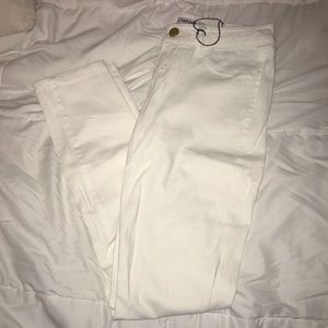 White Midrise Jeans